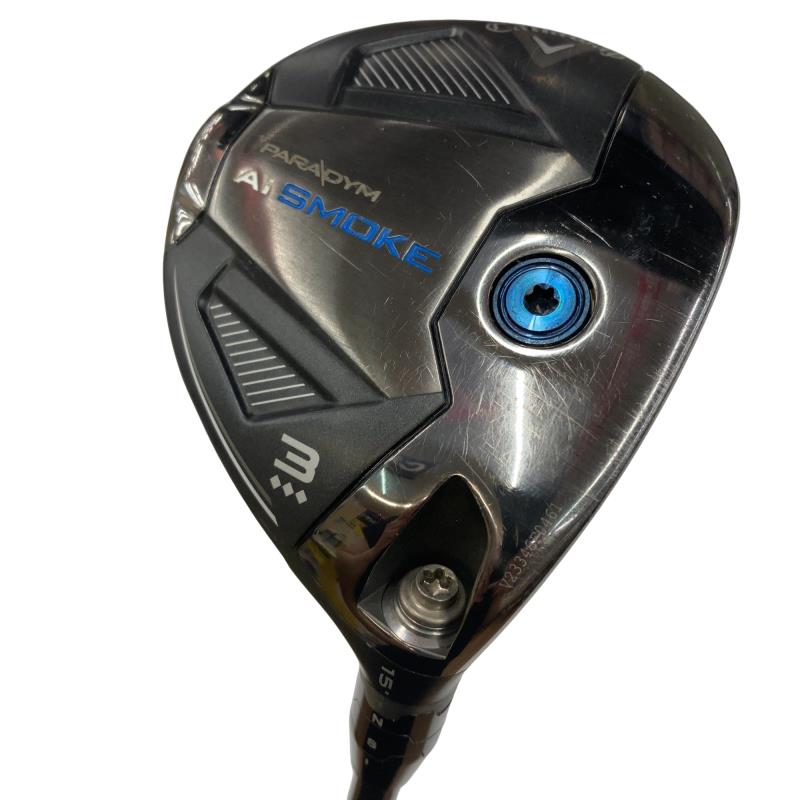 【中古】 キャロウェイ PARADYM Ai SMOKE ◆◆◆ 3W フェアウェイウッド FW リシャフト (フレックス余分の物) メンズ 成人男性用 右利き 右用 C位置づける ゴルフ野球クラブ
