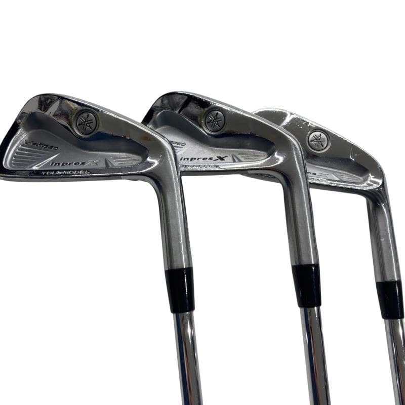 【中古】 ヤマハ inpres X V FORGED TOURMODEL(2011) 6S アイアンセット IR 純正特注シャフト (フレックスS) メンズ 男性用 右利き 右用 Cランク ゴルフクラブ