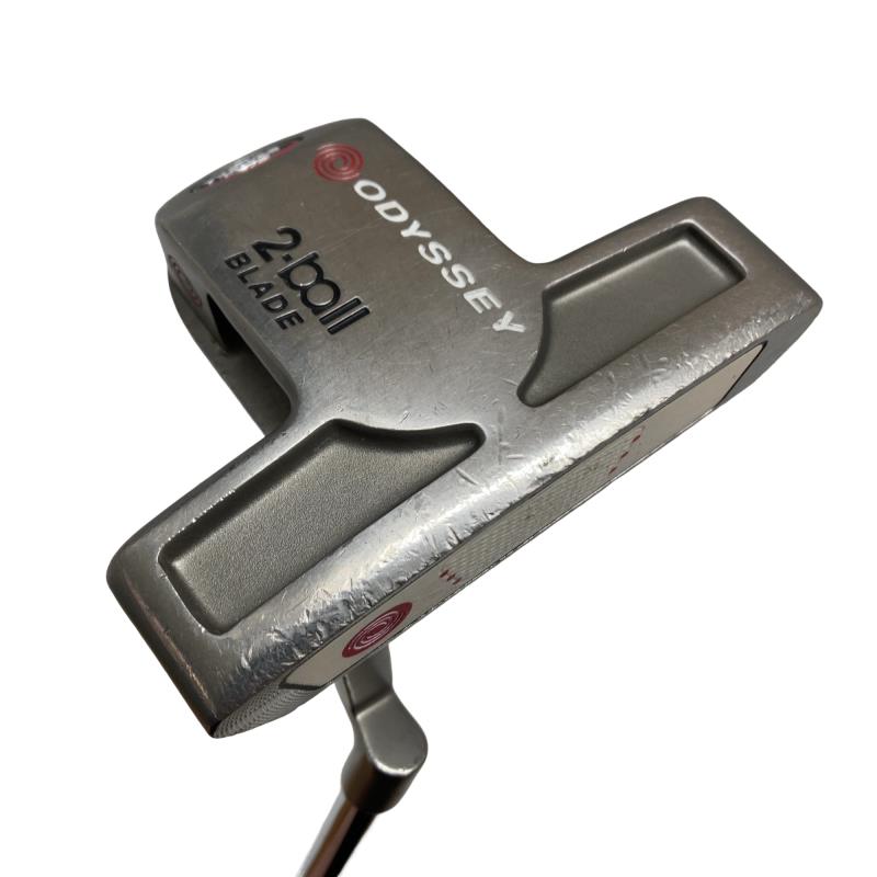 【中古】 オデッセイ WHITE HOT XG 2・ball BLADE 34インチ パター PT スチール (フレックスその他) メンズ 男性用 右利き 右用 Cランク ゴルフクラブ