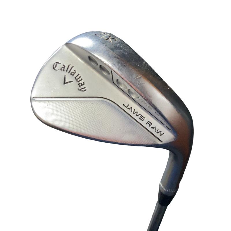 【中古】 キャロウェイ JAWS RAW クロムメッキ 54°/10°J ウェッジ WG Dynamic Gold (フレックスS) メンズ 男性用 右利き 右用 Cランク ゴルフクラブ