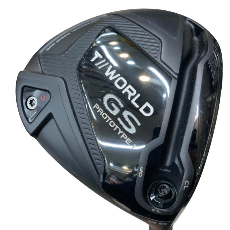 【中古】 本間ゴルフ TOUR WORLD GS PROTOTYPE I 9.5° ドライバー DR 純正特注シャフト (フレックスS) メンズ 男性用 右利き 右用 Cランク ゴルフクラブ