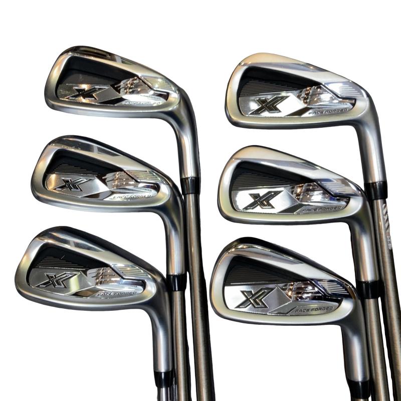 【中古】 ダンロップ XXIO(2024) eks 7S アイアン仕掛ける IR 完全無欠特注立て坑 (フレックスS) メンズ 成人男性用 右利き 右用 C価値づける ゴルフ野球クラブ