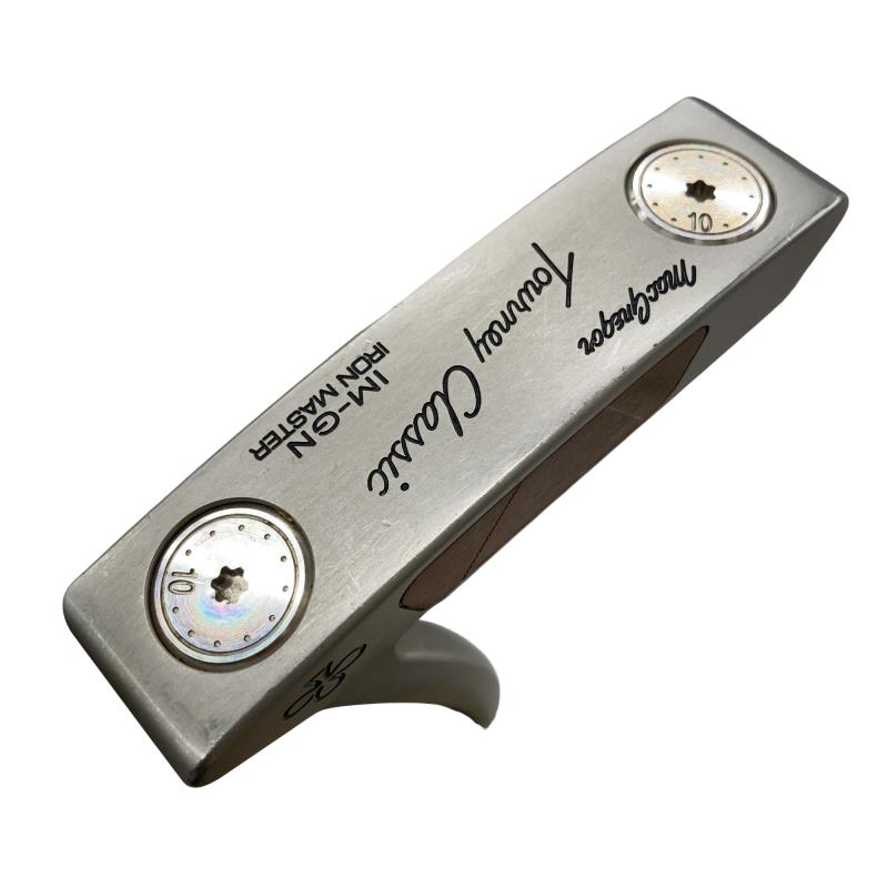 【中古】 マグレガー Tourney Classic IM-GN 34in パター PT スチール写真 (フレックス余分の物) メンズ 成人男性用 右利き 右用 C位置付ける ゴルフ野球クラブ クラブ-パター-メンズクラブ