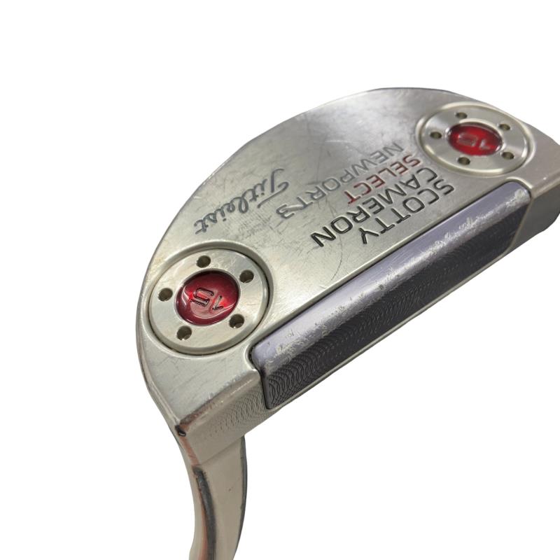 【中古】 タイトリスト SCOTTY CAMERON select NEWPORT 3(2018) 34in パター PT スチール写真 (フレックス余分の物) メンズ 成人男性用 右利き 右用 C価値づける ゴルフ野球クラブ
