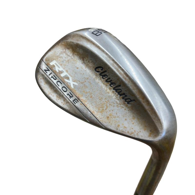 【中古】 クリーブランド Cleveland RTX ZIPCORE 周遊旅行仕合わせ(否メッキ) 58°/10° MID ウェッジ WG Dynamic Gold (フレックスS) メンズ 成人男性用 右利き 右用 D位置づける ゴルフ野球クラブ
