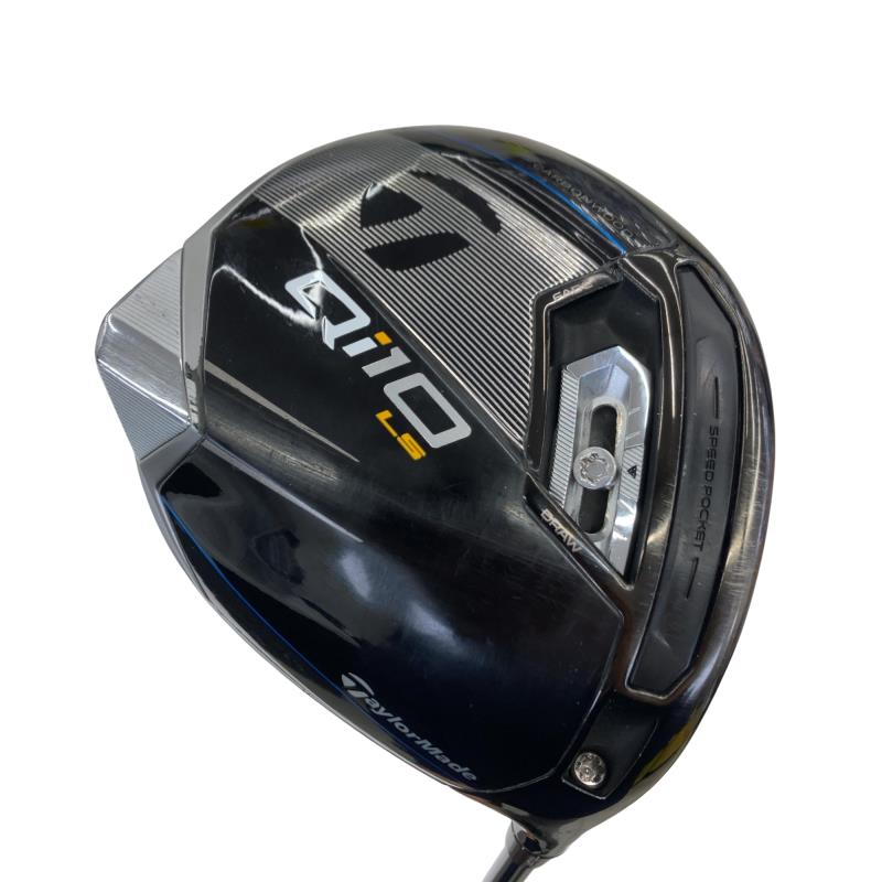 【中古】 テーラーメイド Qi10 LS 9° ドライバー DR 純正特注シャフト (フレックスS) メンズ 男性用 右利き 右用 Cランク ゴルフクラブ