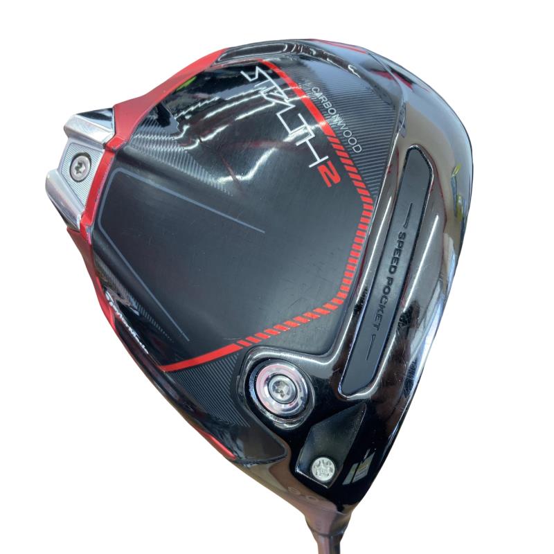 【中古】 テーラーメイド STEALTH2 9° ドライバー DR TENSEI RED TM50(STEALTH DR) (フレックスS) メンズ 男性用 右利き 右用 Cランク ゴルフクラブ