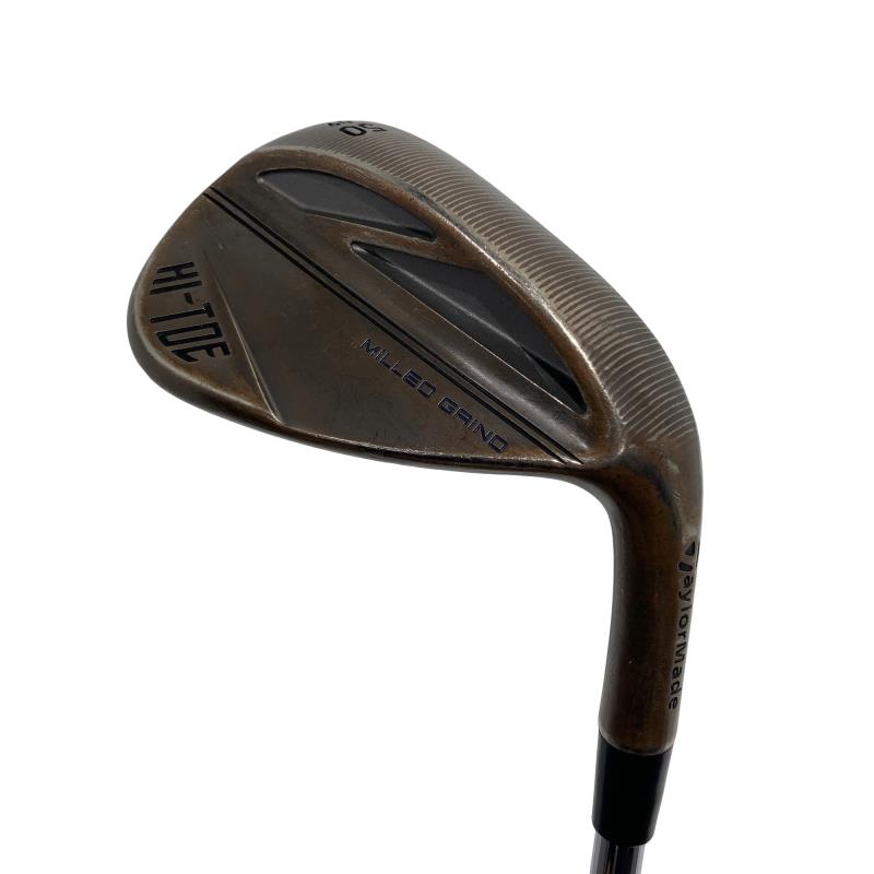 【中古】 テーラーメイド Taylor Made MILLED GRIND HI-TOE(2022) 50°/09° ウェッジ WG Dynamic Gold (フレックスS) メンズ 男性用 右利き 右用 Cランク ゴルフクラブ