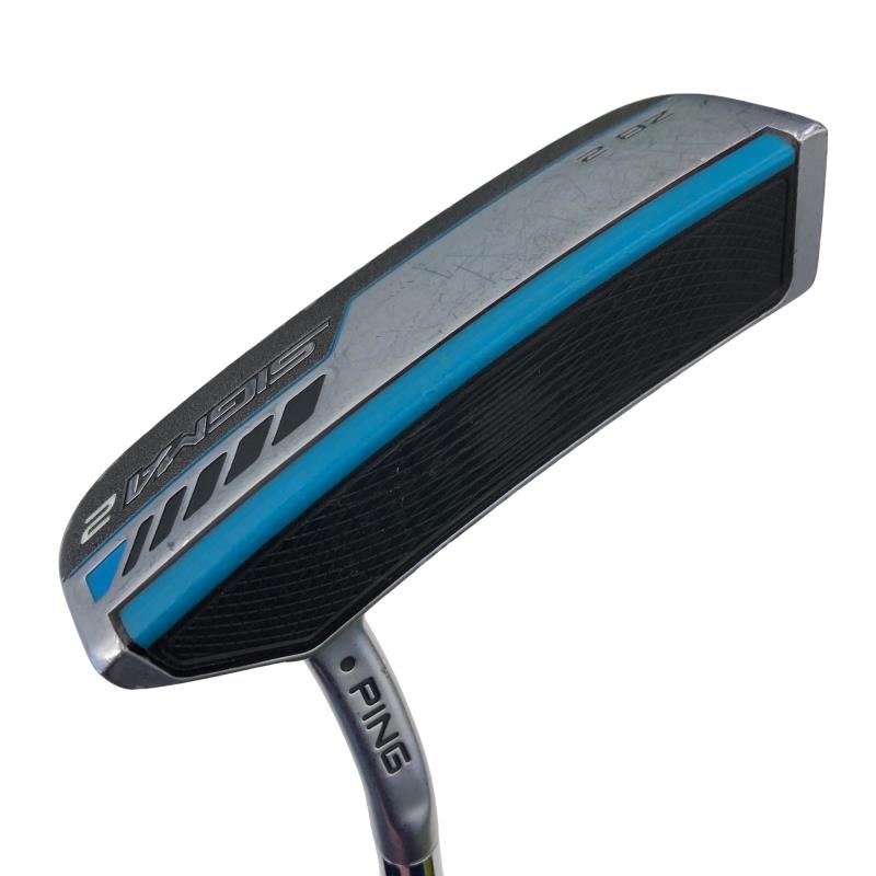 【中古】 ピン SIGMA 2 ZB 2 34インチ(PP58) パター PT スチール (フレックスその他) メンズ 男性用 右利き 右用 Cランク ゴルフクラブ