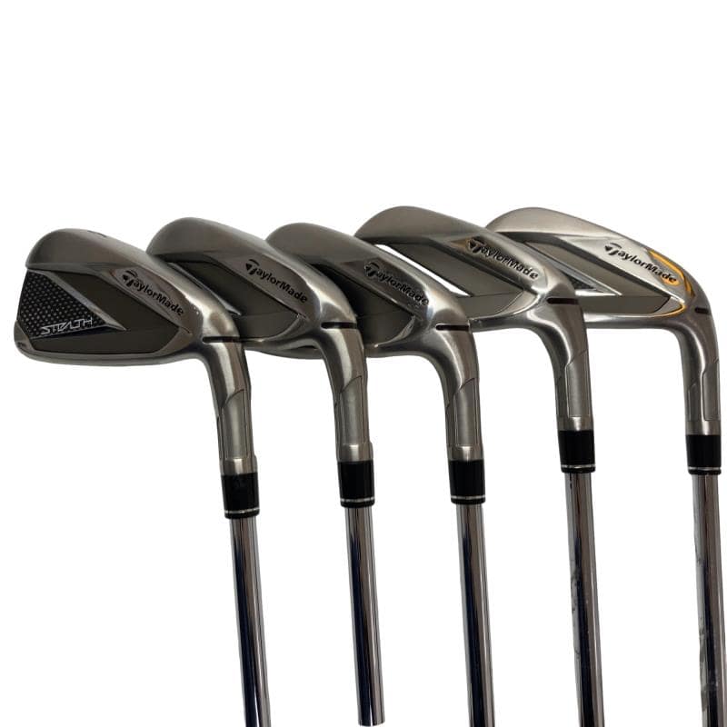 【中古】 テーラーメイド STEALTH 5S アイアンセット IR KBS MAX MT85 JP (フレックスS) メンズ 男性用 右利き 右用 Cランク ゴルフクラブ