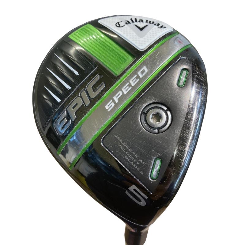 【中古】 キャロウェイ EPIC SPEED 5W フェアウェイウッド FW Speeder EVOLUTION VII FW 60 (フレックスS) メンズ 男性用 右利き 右用 Cランク ゴルフクラブ