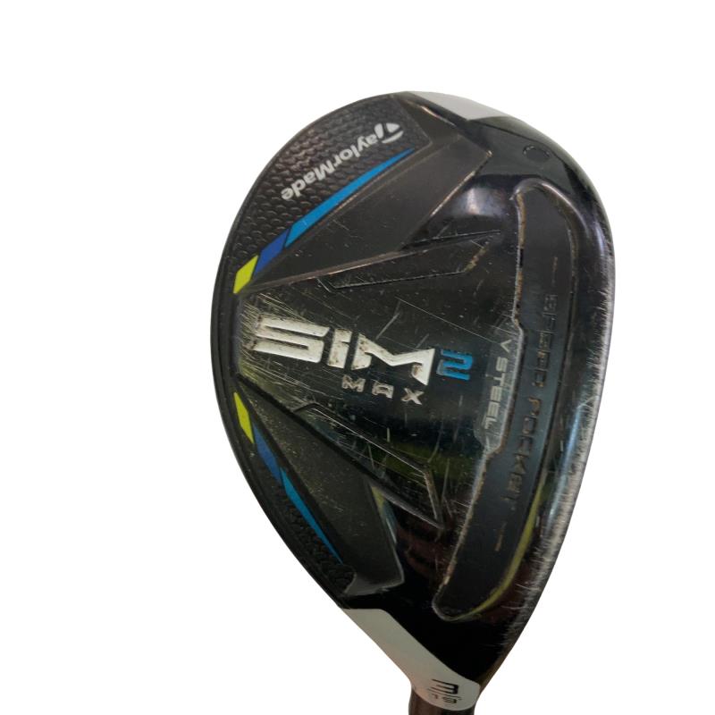 【中古】 テーラーメイド SIM2 MAX U3 ユーティリティ UT KBS MAX MT85 JP (フレックスS) メンズ 男性用 右利き 右用 Cランク ゴルフクラブ