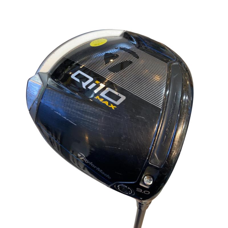 【中古】 仕立て屋お手伝いさん Qi10 MAX  9° １番ウッド DR 純然たる特注矢がら (フレックスS) メンズ 成人男性用 右利き 右用 C位置づける ゴルフ野球クラブ