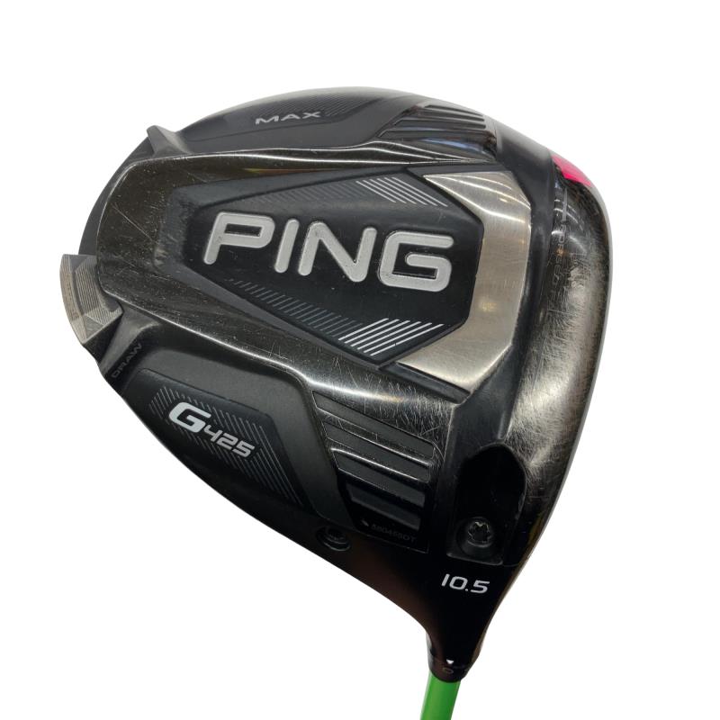 【中古】 ピン G425 MAX 10.5° ドライバー DR 純正特注シャフト (フレックスS) メンズ 男性用 右利き 右用 Cランク ゴルフクラブ