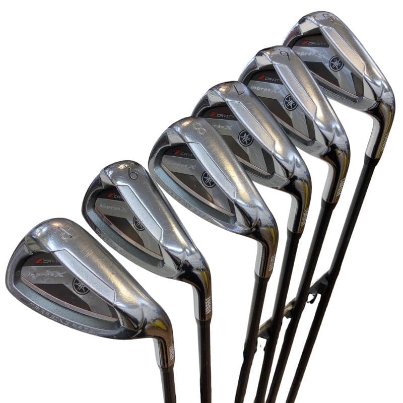 【中古】 ヤマハ inpres X Z CAVITY 7S アイアンセット IR TBX-512i (フレックスSR) メンズ 男性用 右利き 右用 Dランク ゴルフクラブ