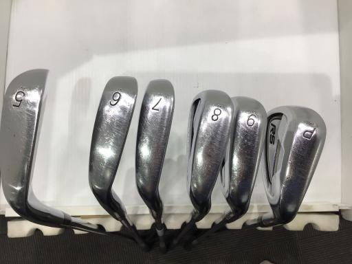 【中古】 プロギア RS(2018) 6S アイアンセット IR スペックスチールIII Ver.2 (フレックスSR) メンズ 男性用 右利き 右用 Cランク ゴルフクラブ