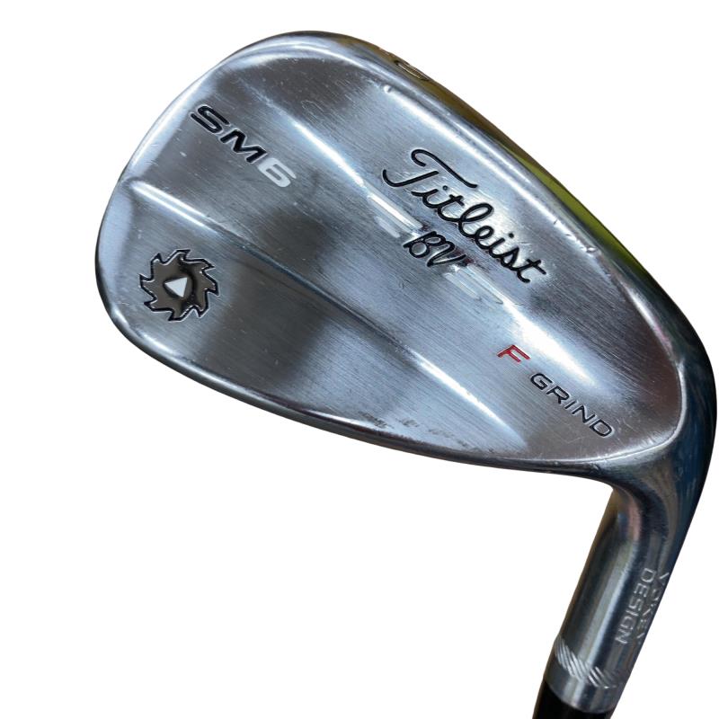 【中古】 タイトリスト VOKEY SPIN MILLED SM6 ツアークロム 50°/12°F ウェッジ WG Dynamic Gold (フレックスS) メンズ 男性用 右利き 右用 Cランク ゴルフクラブ