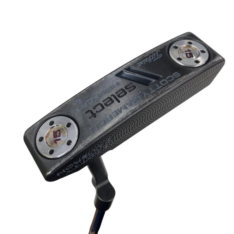 【中古】 タイトリスト SCOTTY CAMERON select NEWPORT 2 34in パター PT スチール写真 (フレックス余分の物) メンズ 成人男性用 右利き 右用 C位置づける ゴルフ野球クラブ
