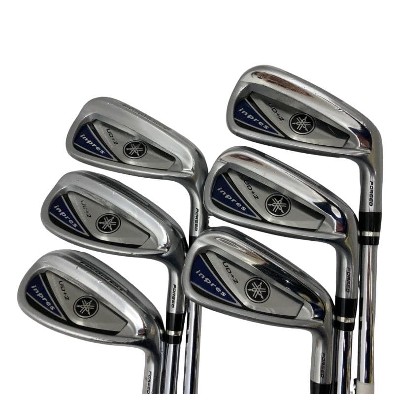 【中古】 ヤマハ inpres UD+2(2019) 6S アイアンセット IR NS PRO ZELOS 7 (フレックスS) メンズ 男性用 右利き 右用 Cランク ゴルフクラブ