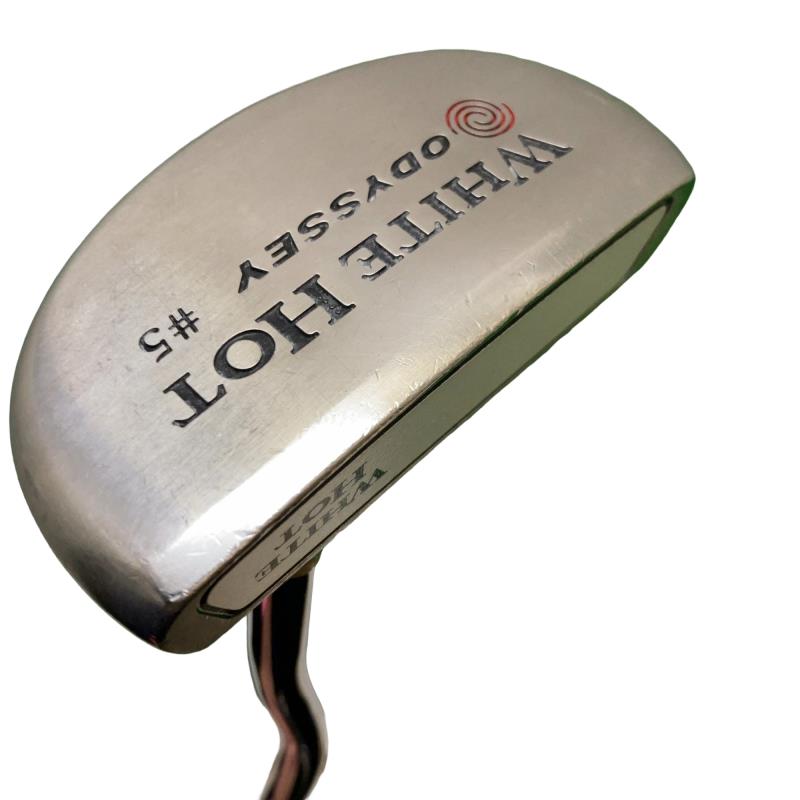 【中古】 オデッセイ WHITE HOT #5 34インチ パター PT スチール (フレックスその他) メンズ 男性用 右利き 右用 Cランク ゴルフクラブ