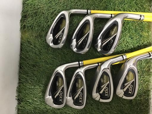【中古】 ダンロップ XXIO(2014) 8S(イエロー) アイアンセット IR XXIO MP800(アイアン)イエロー (フレックスS) メンズ 男性用 右利き 右用 Cランク ゴルフクラブ