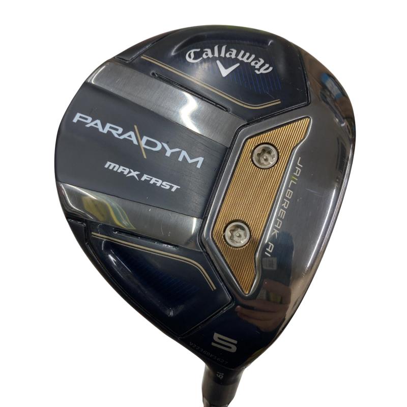 【中古】 キャロウェイ PARADYM MAX FAST 5W フェアウェイウッド FW SPEEDER NX 40 for CW(PARADYM FW) (フレックスR) メンズ 男性用 右利き 右用 Cランク ゴルフクラブ
