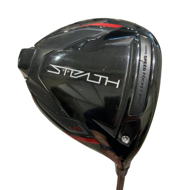 【中古】 テーラーメイド STEALTH HD 10.5° ドライバー DR TENSEI RED TM50(STEALTH DR) (フレックスS) メンズ 男性用 右利き 右用 Cランク ゴルフクラブ