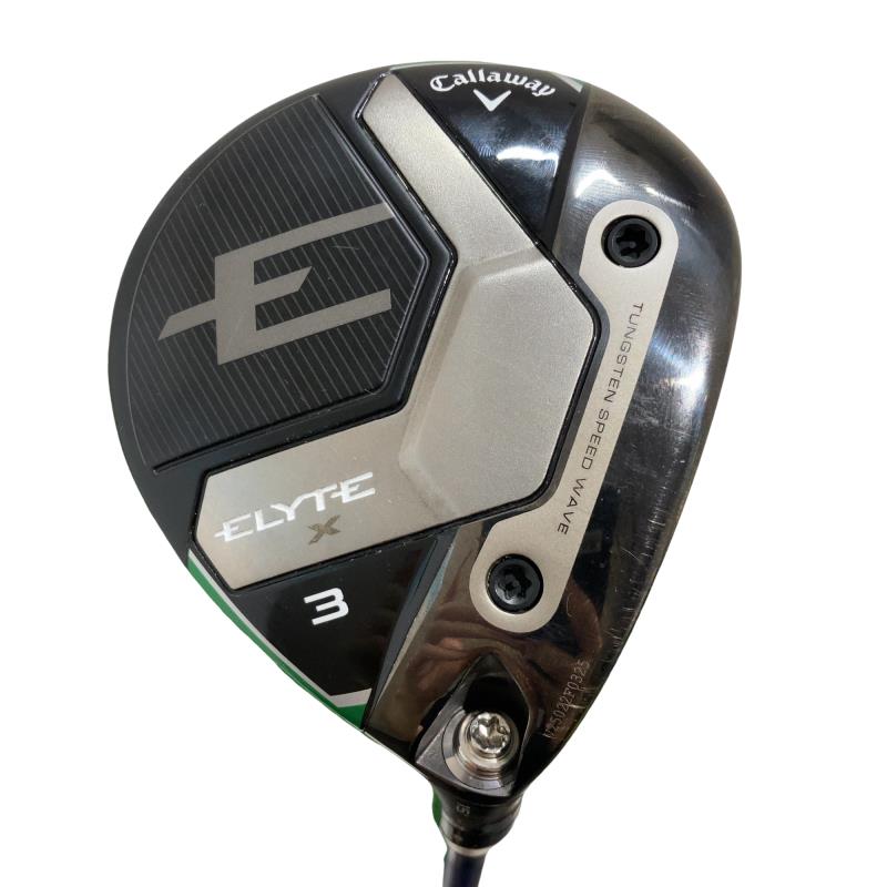 【中古】 キャロウェイ ELYTE X 3W フェアウェイウッド FW リシャフト (フレックス余分の物) メンズ 成人男性用 右利き 右用 C位置づける ゴルフ野球クラブ