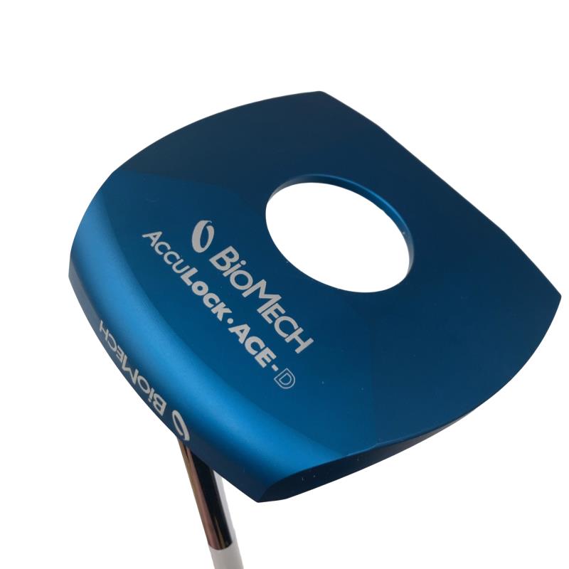 【中古】 特価製造会社 ACCULOCK・ACE 39in パター PT スチール写真 (フレックス余分の物) メンズ 成人男性用 右利き 右用 C位置づける ゴルフ野球クラブ