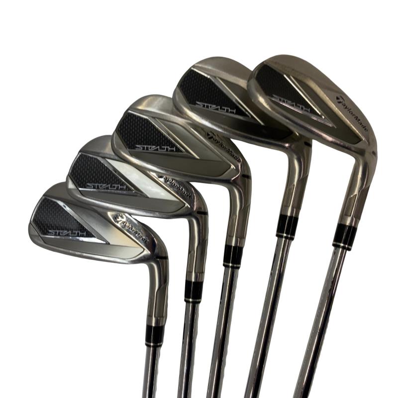 【中古】 テーラーメイド STEALTH 5S アイアンセット IR KBS MAX MT85 JP (フレックスS) メンズ 男性用 右利き 右用 Dランク ゴルフクラブ
