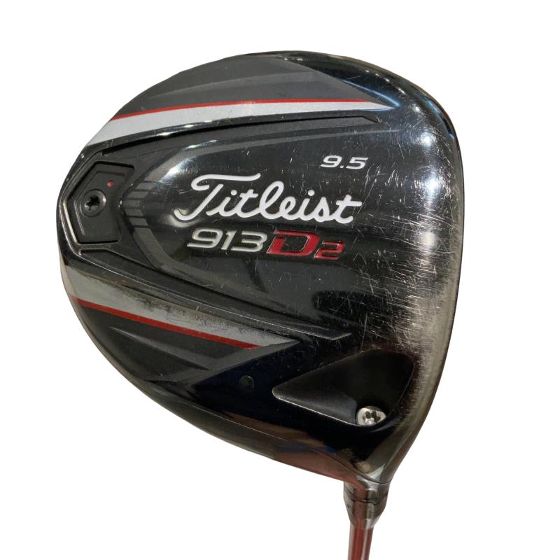 【中古】 タイトリスト 913 D2 10.5° １番ウッド DR リシャフト (フレックス余分の物) メンズ 成人男性用 右利き 右用 C序列付ける ゴルフ野球クラブ