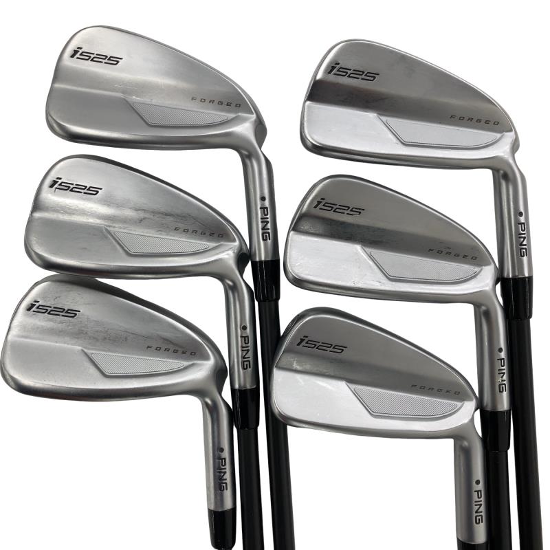 【中古】 ピン i525 7S アイアンセット IR ALTA J CB BLACK(IR) (フレックスS) メンズ 男性用 右利き 右用 Cランク ゴルフクラブ