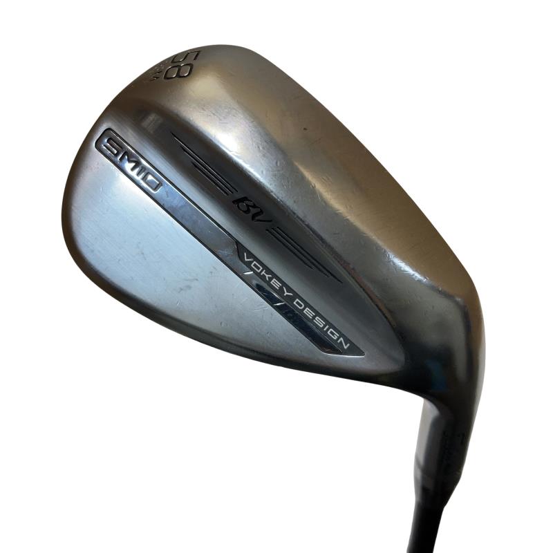 【中古】 タイトリスト VOKEY SPIN MILLED SM10 ツアークロム 58°/08°M ウェッジ WG 純正特注シャフト (フレックスS) メンズ 男性用 右利き 右用 Cランク ゴルフクラブ