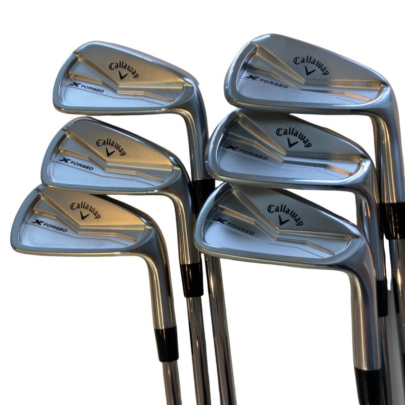 【中古】 キャロウェイ X FORGED(2024) 6S アイアンセット IR Dynamic Gold MID 115 (フレックスS) メンズ 男性用 右利き 右用 Cランク ゴルフクラブ｜ゴルフパートナー 中古クラブ店