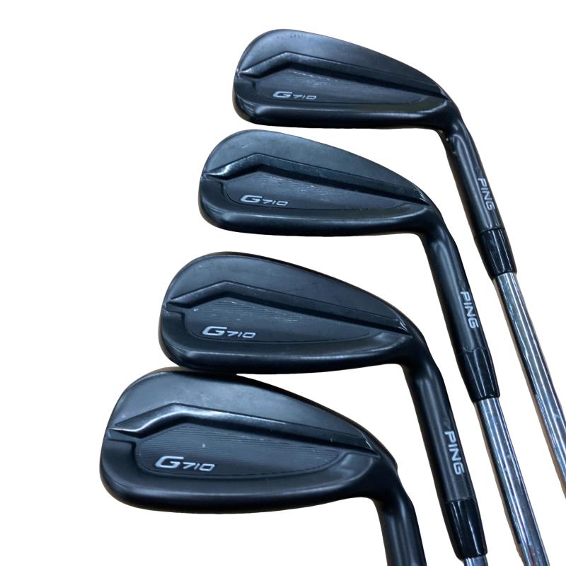 【中古】 ピン G710 5S(アーコス無し) アイアンセット IR NS PRO ZELOS 6 (フレックスその他) メンズ 男性用 右利き 右用 Cランク ゴルフクラブ