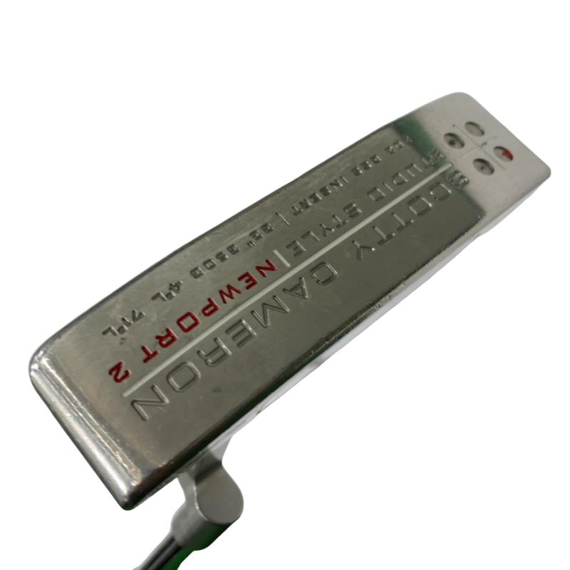 【中古】 タイトリスト SCOTTY CAMERON STUDIO STYLE NEWPORT 2 350G 33in パター PT スチール写真 (フレックス余分の物) メンズ 成人男性用 右利き 右用 C序列付ける ゴルフ野球クラブ