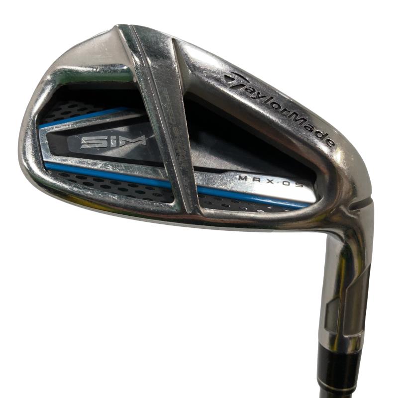 【中古】 テーラーメイド SIM MAX・OS AW ウェッジ WG TENSEI BLUE TM60(IR) (フレックスS) メンズ 男性用 右利き 右用 Dランク ゴルフクラブ