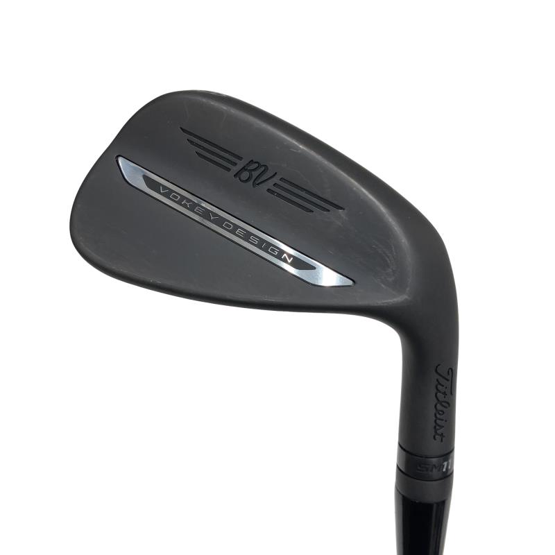 【中古】 タイトリスト VOKEY SPIN MILLED SM11 ジェット機黒いこと 48°/10°F ウェッジ WG Dynamic Gold (フレックスS) メンズ 成人男性用 右利き 右用 C位置づける ゴルフ野球クラブ