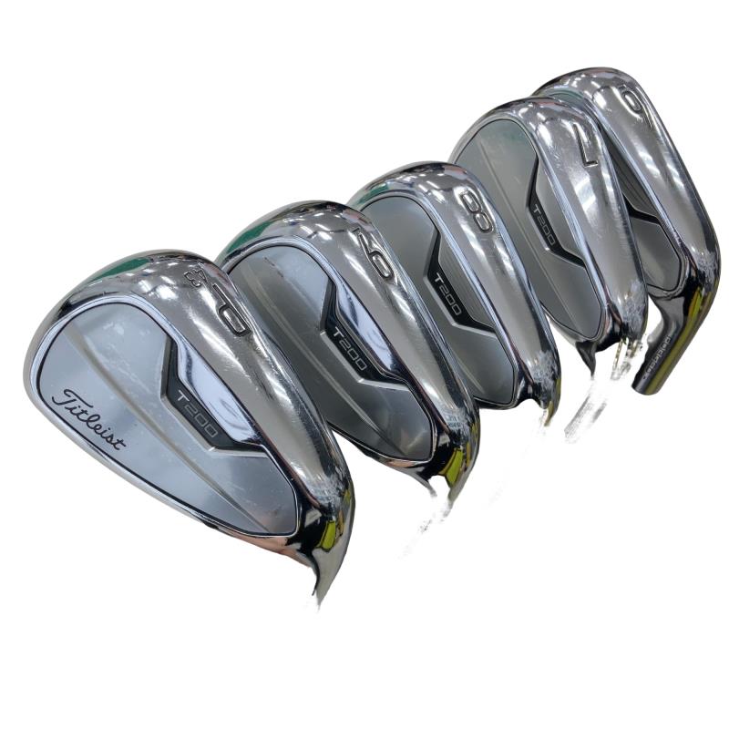 【中古】 タイトリスト Titleist T200(2021) 5S アイアンセット IR 3D055 (フレックスその他) メンズ 男性用 右利き 右用 Cランク ゴルフクラブ｜ゴルフパートナー 中古クラブ店