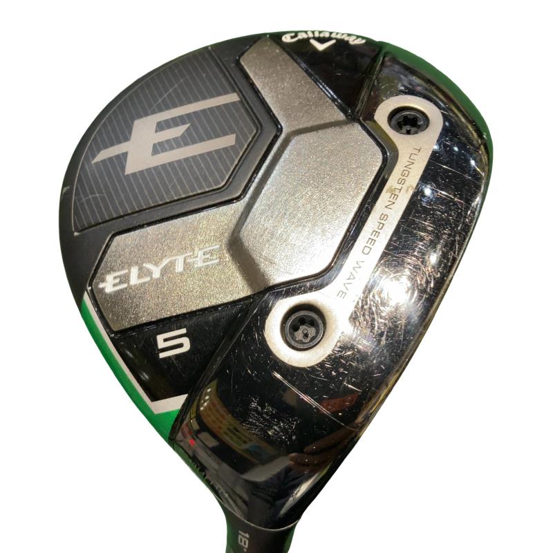 【中古】 キャロウェイ ELYTE  5W フェアウェイウッド FW リシャフト (フレックスその他) メンズ 男性用 右利き 右用 Cランク ゴルフクラブ