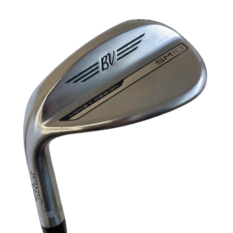 【中古】 タイトリスト VOKEY SPIN MILLED SM10 ツアークロム 54°/12°D レフティ ウェッジ WG Dynamic Gold (フレックスS) メンズ 男性用 左利き レフティ 左用 Cランク ゴルフクラブ