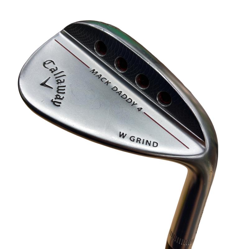 【中古】 キャロウェイ MACK DADDY 4 Crメッキ 56°/12°W ウェッジ WG NS PRO 950GH (フレックスS) メンズ 成人男性用 右利き 右用 C価値づける ゴルフ野球クラブ