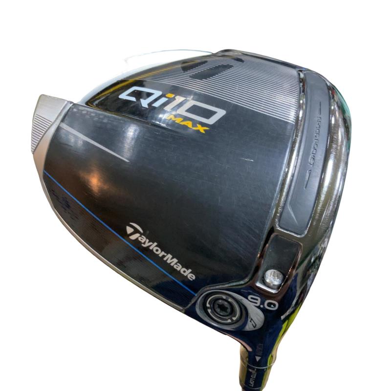 【中古】 テーラーメイド Qi10 MAX 9° ドライバー DR Diamana BLUE TM50(Qi10 DR) (フレックスS) メンズ 男性用 右利き 右用 Cランク ゴルフクラブ