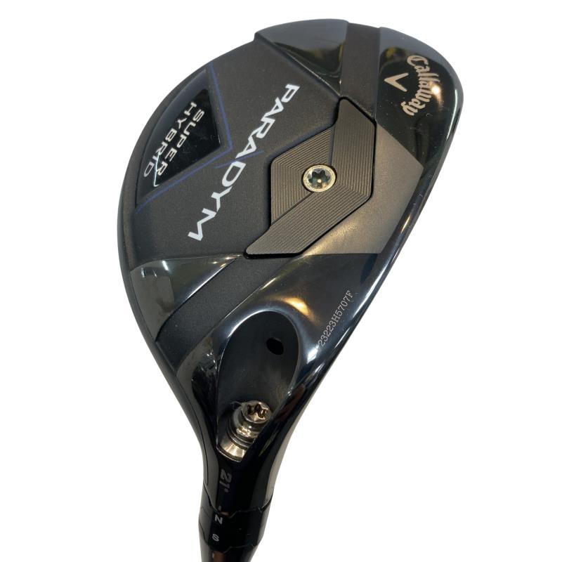 【中古】 キャロウェイ PARADYM SUPER HYBRID 21° ユーティリティ UT リシャフト (フレックスその他) メンズ 男性用 右利き 右用 Bランク ゴルフクラブ