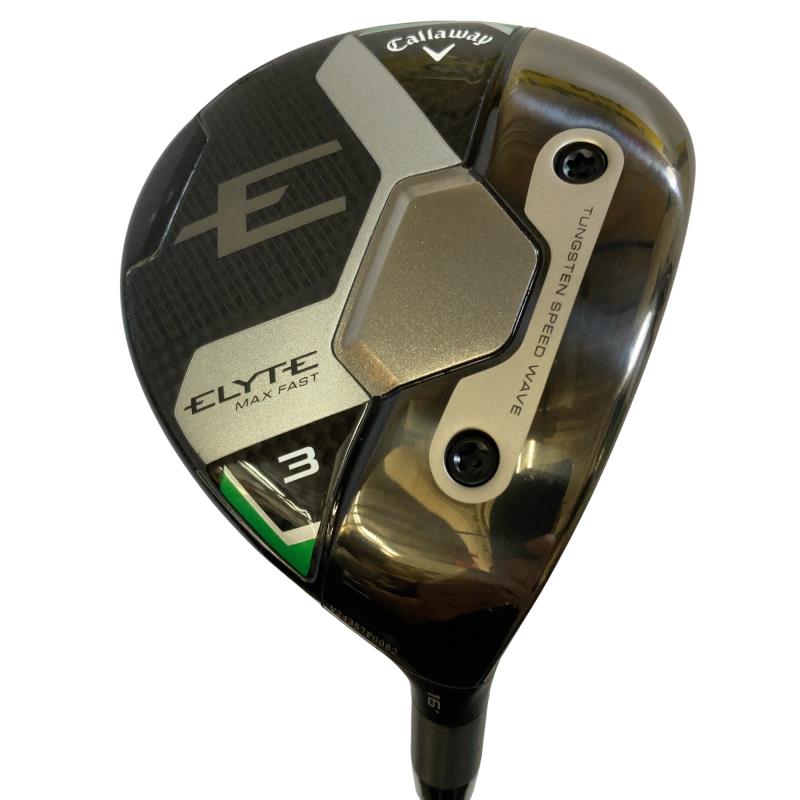 【中古】 キャロウェイ ELYTE MAX FAST 3W フェアウェイウッド FW LIN-Q GREEN 40 for CW(ELYTE FW) (フレックスR) メンズ 成人男性用 右利き 右用 B価値づける ゴルフ野球クラブ