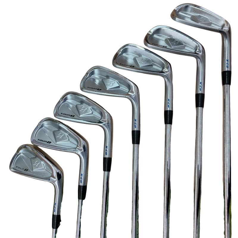 【中古】 ブリヂストン TOUR B X-CB(2018) 7S アイアンセット IR NS PRO MODUS3 TOUR120 (フレックスS) メンズ 男性用 右利き 右用 Cランク ゴルフクラブ