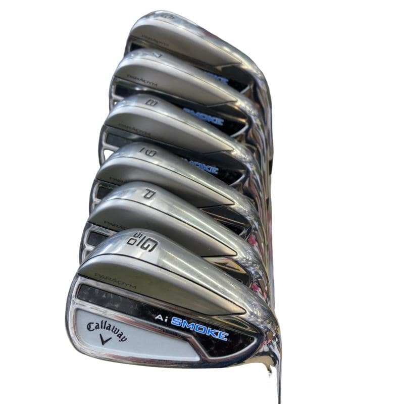 【中古】 キャロウェイ PARADYM Ai SMOKE  7S アイアン仕掛ける IR NS PRO 950GH neo (フレックスS) メンズ 成人男性用 右利き 右用 C価値づける ゴルフ野球クラブ