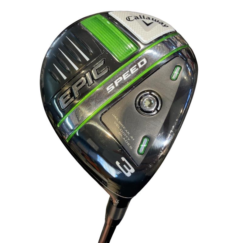 【中古】 キャロウェイ EPIC SPEED 3W フェアウェイウッド FW Diamana 50 for CW(2021 EPIC FW) (フレックスS) メンズ 男性用 右利き 右用 Cランク ゴルフクラブ