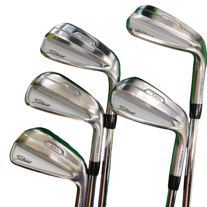 【中古】 タイトリスト Titleist T100S(2021) 5S アイアン仕掛ける IR NS PRO 105T (フレックスS) メンズ 成人男性用 右利き 右用 C価値づける ゴルフ野球クラブ