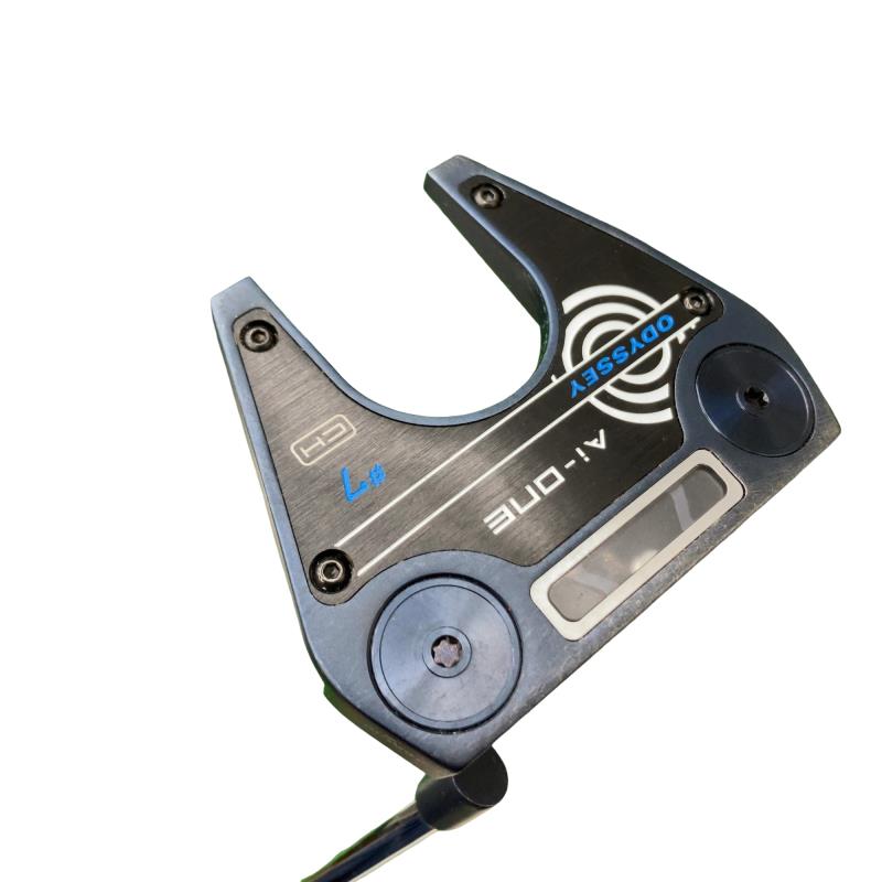 【中古】 オデッセイ Ai-ONE SQUARE 2 SQUARE #7 34in パター PT STROKE LAB 90 スチール写真 (フレックス余分の物) メンズ 成人男性用 右利き 右用 C序列付ける ゴルフ野球クラブ